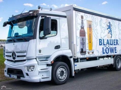 Brauerei Blauer Löwe – lkw